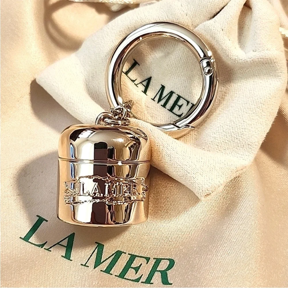 La Mer  Keychain with dust bag / new - Picture 2 of 3